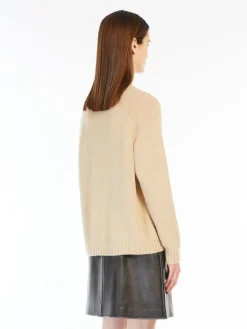 Alpaca and cotton sweater