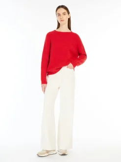 Alpaca and cotton sweater