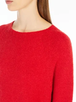 Alpaca and cotton sweater