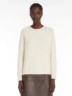 Alpaca and cotton sweater