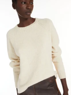 Alpaca and cotton sweater