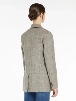 Batavia wool single-breasted blazer
