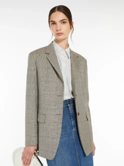 Batavia wool single-breasted blazer