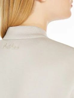 Bomber jacket in scuba jersey
