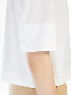 Boxy-fit cotton poplin shirt