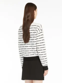 Boxy-fit wool and cashmere sweater