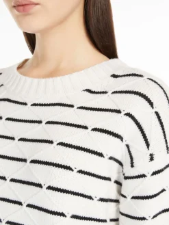 Boxy-fit wool and cashmere sweater