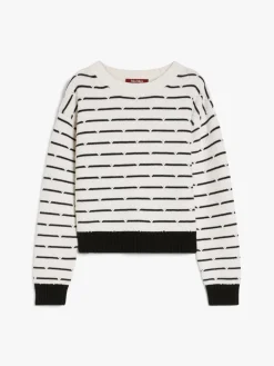 Boxy-fit wool and cashmere sweater