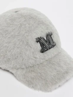 Cap in Teddy mélange fabric