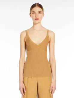Cashmere and silk top