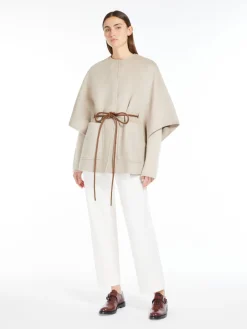 Cashmere cape