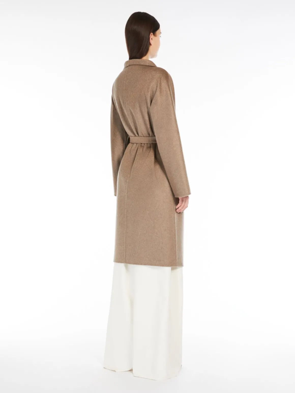 Cashmere cardigan coat