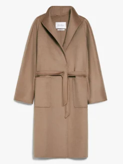 Cashmere cardigan coat