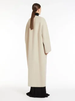 Cashmere cardigan coat