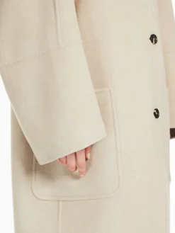 Cashmere cardigan coat