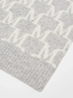 Cashmere logo scarf