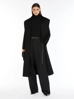 Cashmere polo-neck jumper