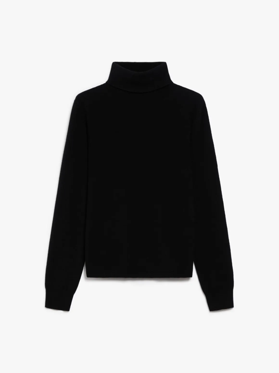 Cashmere polo-neck jumper