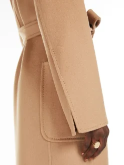 Cashmere robe coat