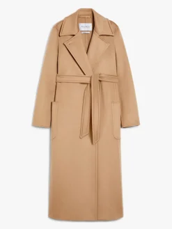Cashmere robe coat