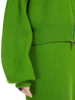 Cashmere-blend cardigan