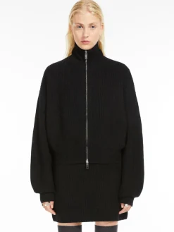 Cashmere-blend cardigan