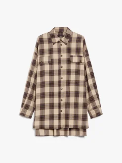 Chequered flannel shirt