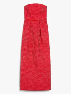 Cloqué bustier dress