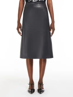 Coated fabric skirt
