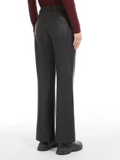 Coated fabric trousers