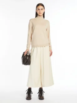 Coated fabric trousers