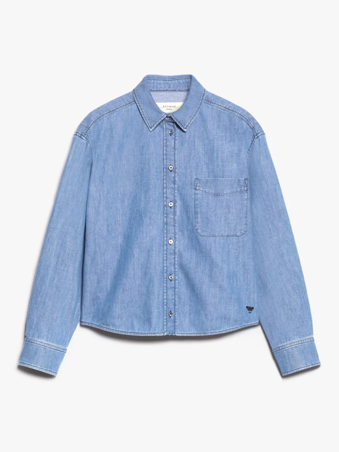 Cotton denim shirt