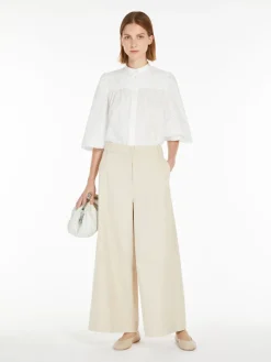 Cotton drill trousers