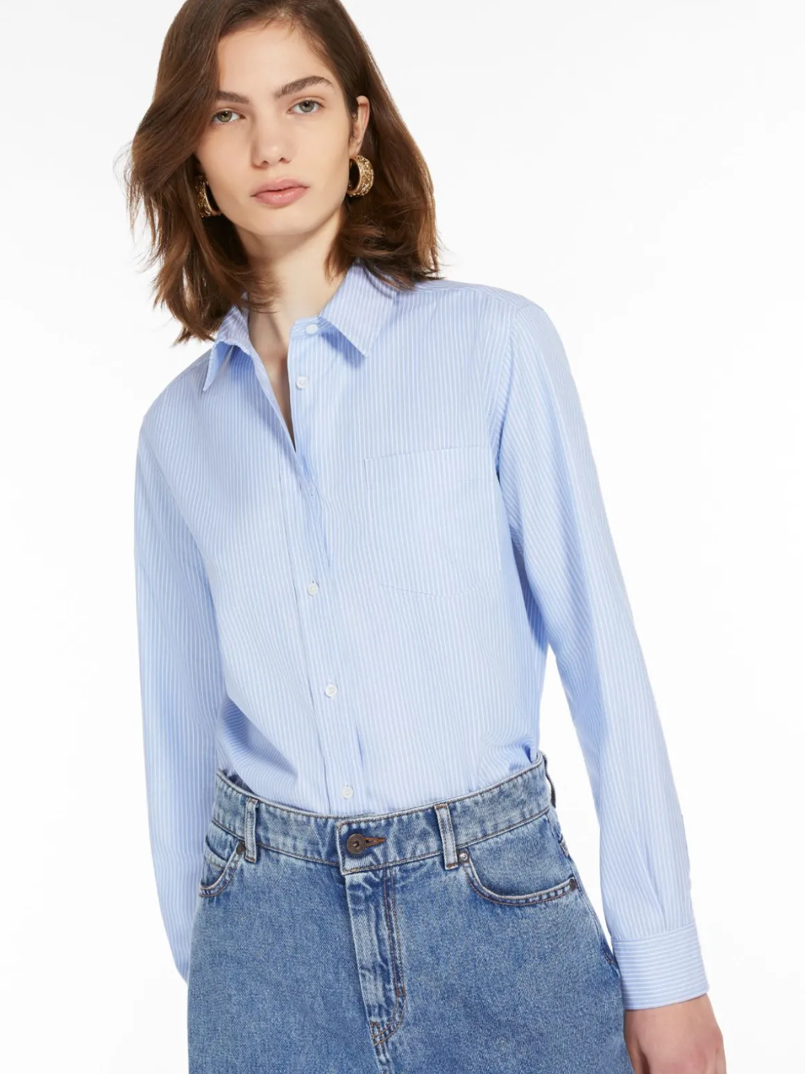 Cotton Oxford shirt