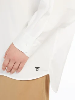 Cotton poplin blouse