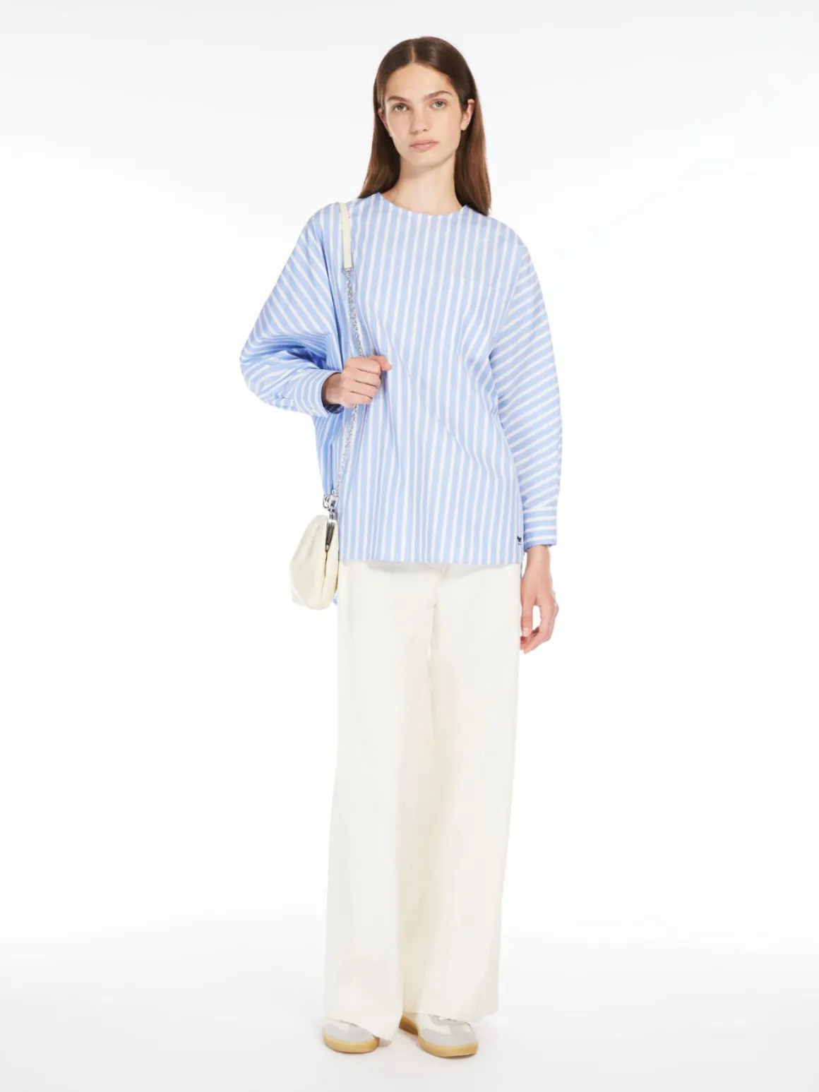 Cotton poplin blouse