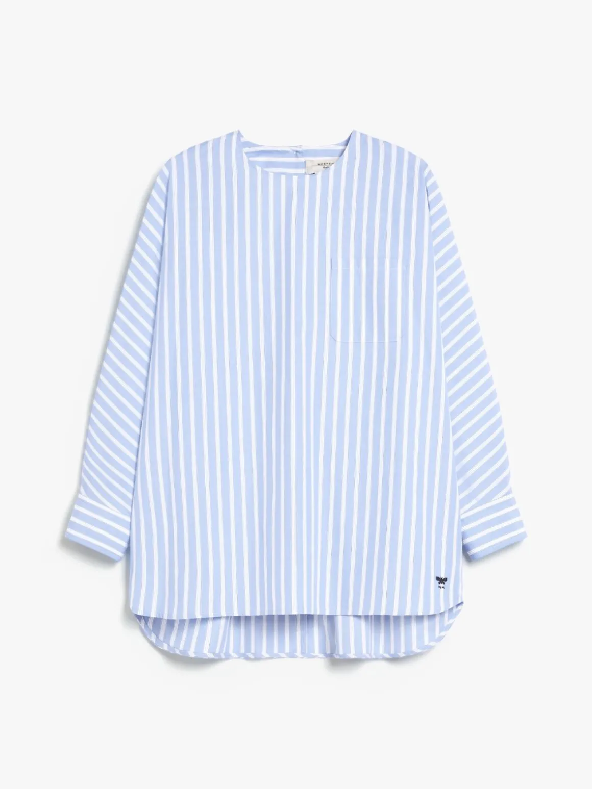 Cotton poplin blouse