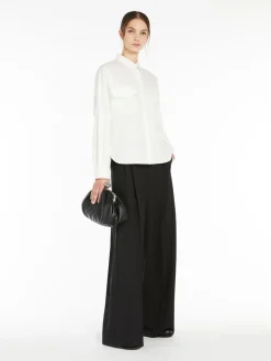 Cotton poplin shirt