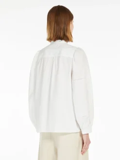 Cotton poplin shirt