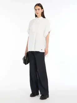 Cotton poplin shirt