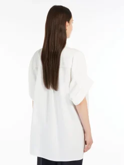 Cotton poplin shirt