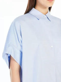 Cotton poplin shirt