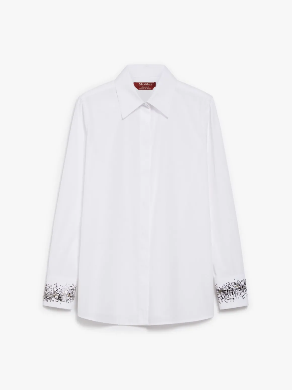 Cotton poplin shirt