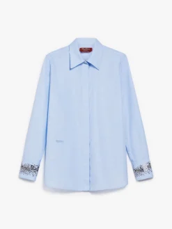 Cotton poplin shirt