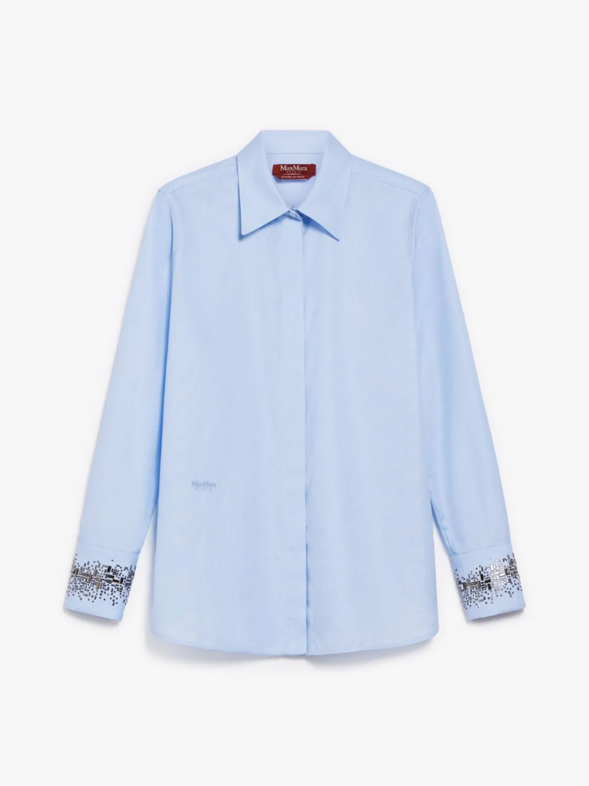 Cotton poplin shirt