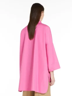 Cotton poplin shirt