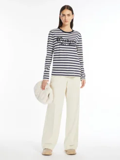 Cotton print T-shirt
