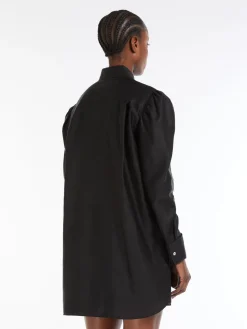 Cotton satin shirt