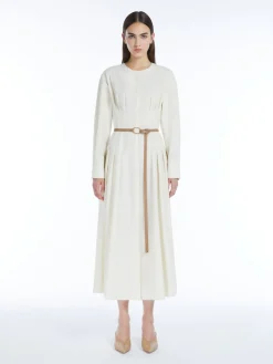 Cotton shirt dress