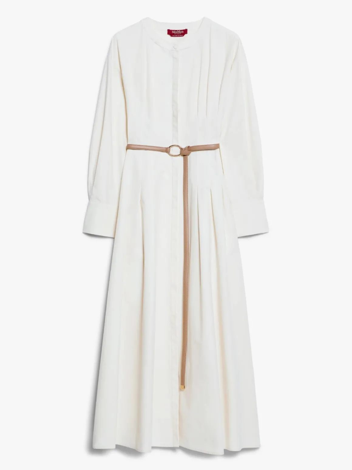 Cotton shirt dress